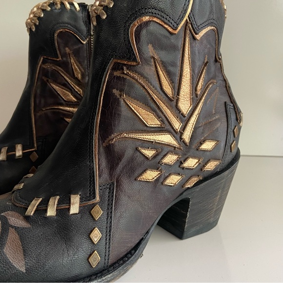 Sold New Old Gringo Mexcal Western Bootie Size 9 - Picture 7 of 11